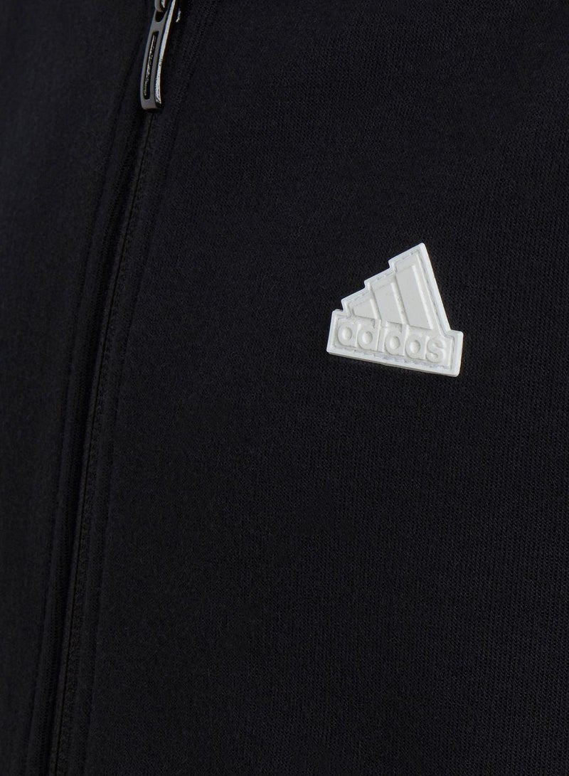 Adidas Future Icons 3-Stripes Full-Zip Hooded Track Top - Image 3