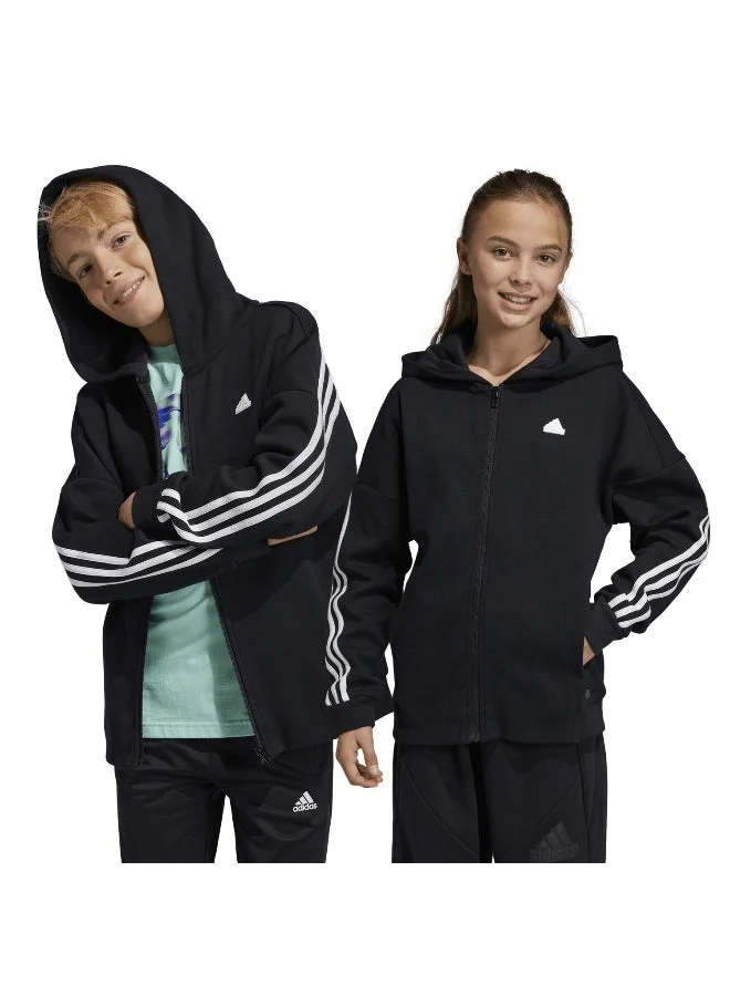 اديداس سترة Future Icons 3-Stripes Full-Zip Hooded Track