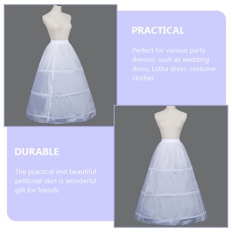 Wedding Beautiful Skirt Petticoat Party Petticoat Skirt Lolita Dress Petticoat - Image 5