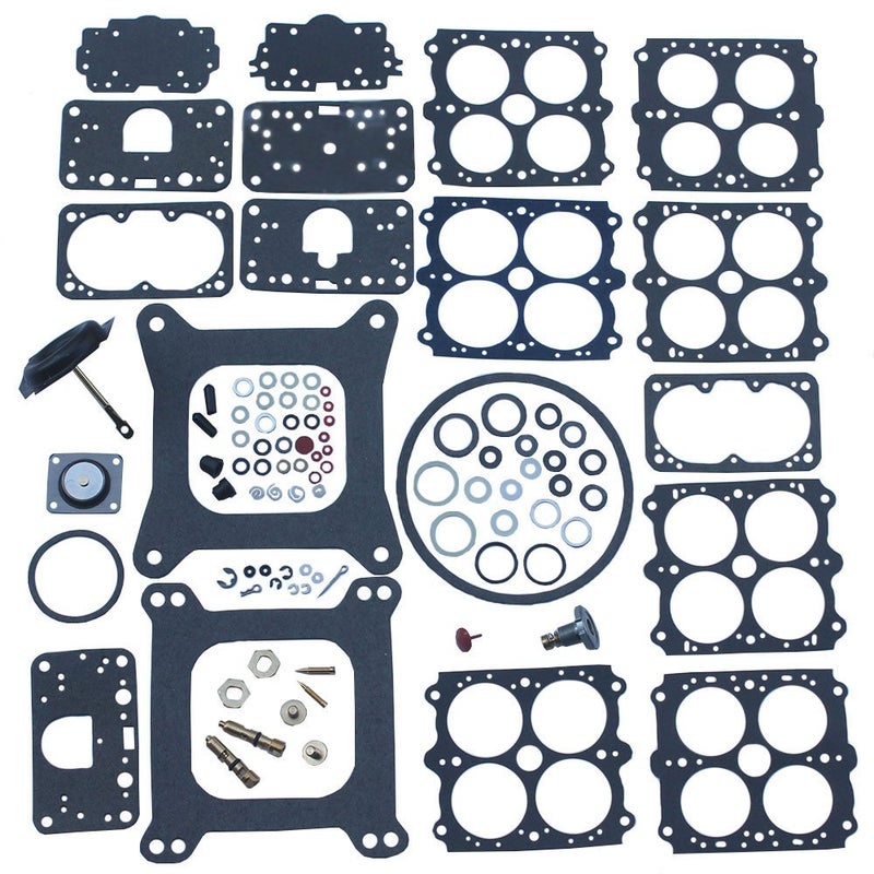 KIPA Carburetor Rebuild Kit For Quick Fuel 3200 4160 Vacuum secondary 390 600 750 850 CFM 1850 3310 PN 37119 37720 37754 371542 Road Deom JR Road Demon Speed Demon Barry Brant 190003