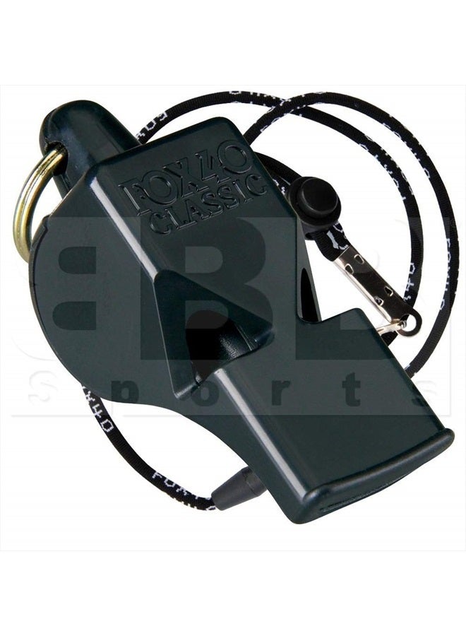 Fox 40 Classic Official Whistle with Break Away Lanyard (Black) - Image 4