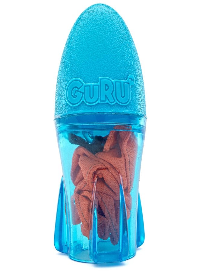 GURU Pet: Bonanza Rocket - Medium - Dog Toy, Blue & Orange, Hides & Dispenses Treats, Durable, Squeaks-Crinkles-Floats, Interactive Tug-Toss-Retrieval - Image 2