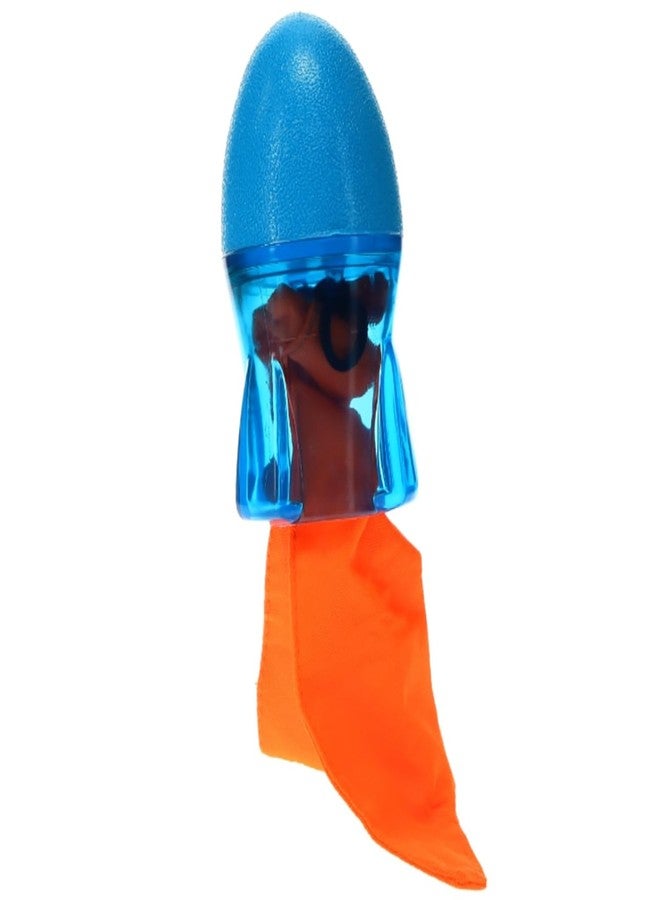 GURU Pet: Bonanza Rocket - Medium - Dog Toy, Blue & Orange, Hides & Dispenses Treats, Durable, Squeaks-Crinkles-Floats, Interactive Tug-Toss-Retrieval - Image 4