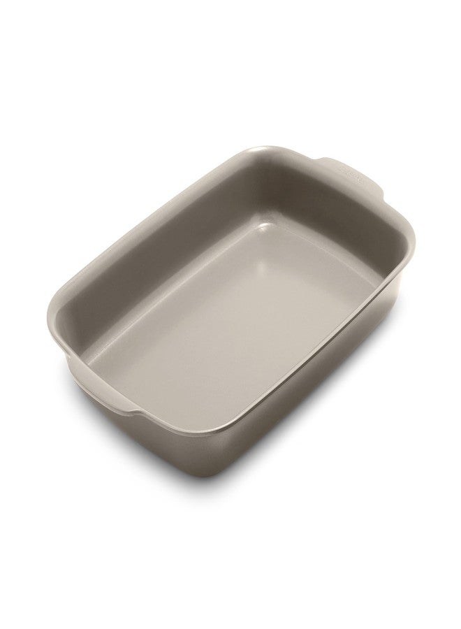 GreenPan Premiere Ovenware Healthy Ceramic Nonstick 13" x 9" Rectangular Baking Pan, PFAS-Free, Warp-Free Bakeware, Durable Quick Heating, Oven & Broiler Safe to 600F, Dishwasher Safe, Taupe - Image 1