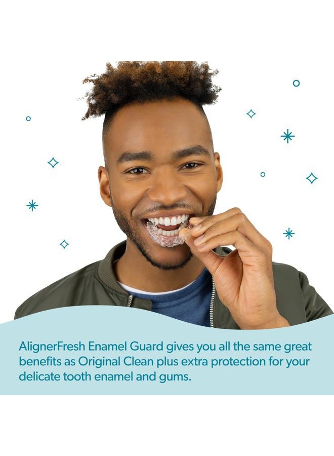 EverSmile AlignerFresh Enamel Guard Aligner Cleaner and Whitener, Aligner Cleaner Foam with Enamel Protection, Strengthens and Protects Teeth, Clear Aligners and Retainer Cleaner. Fresh Mint. (50ml) - Image 4