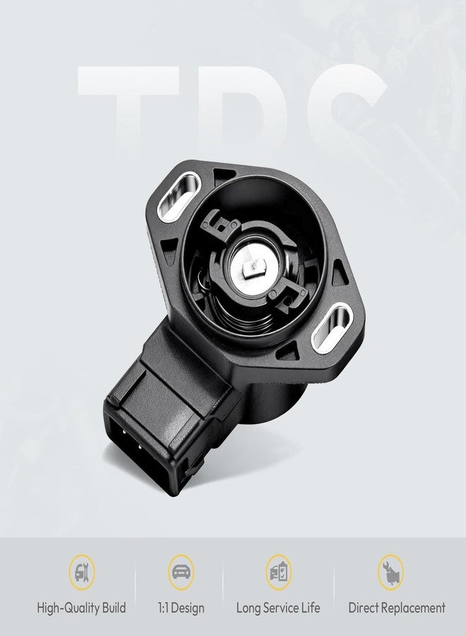 HEDORANCE 89452-20050 TPS Throttle Position Sensor for 1986-1991 Toyota 4Runner Camry Celica Land Cruiser MR2 Pickup Supra, Replace# 89452-28030 8945220050 - Image 3