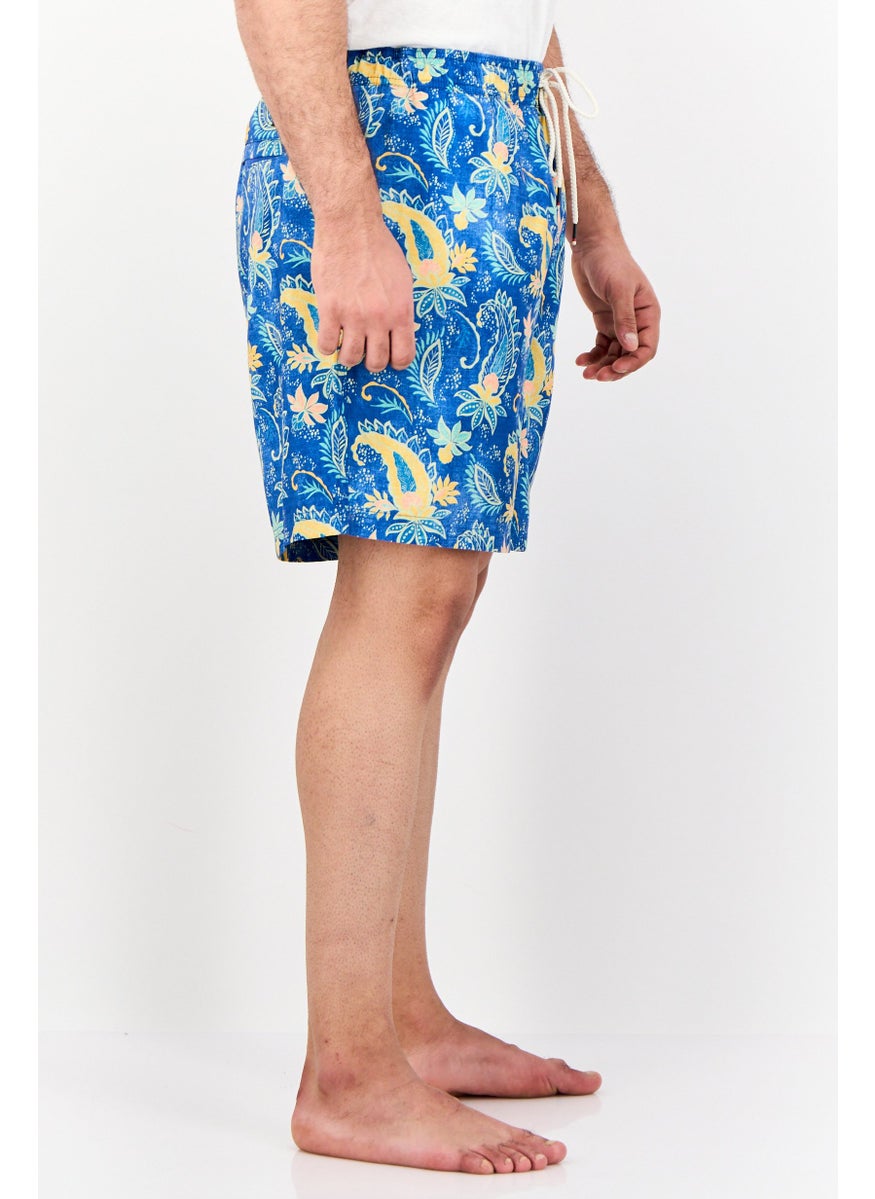 DOCKERS Men Inseam Allover Print Swim Shorts, Multicolor  - Image 2