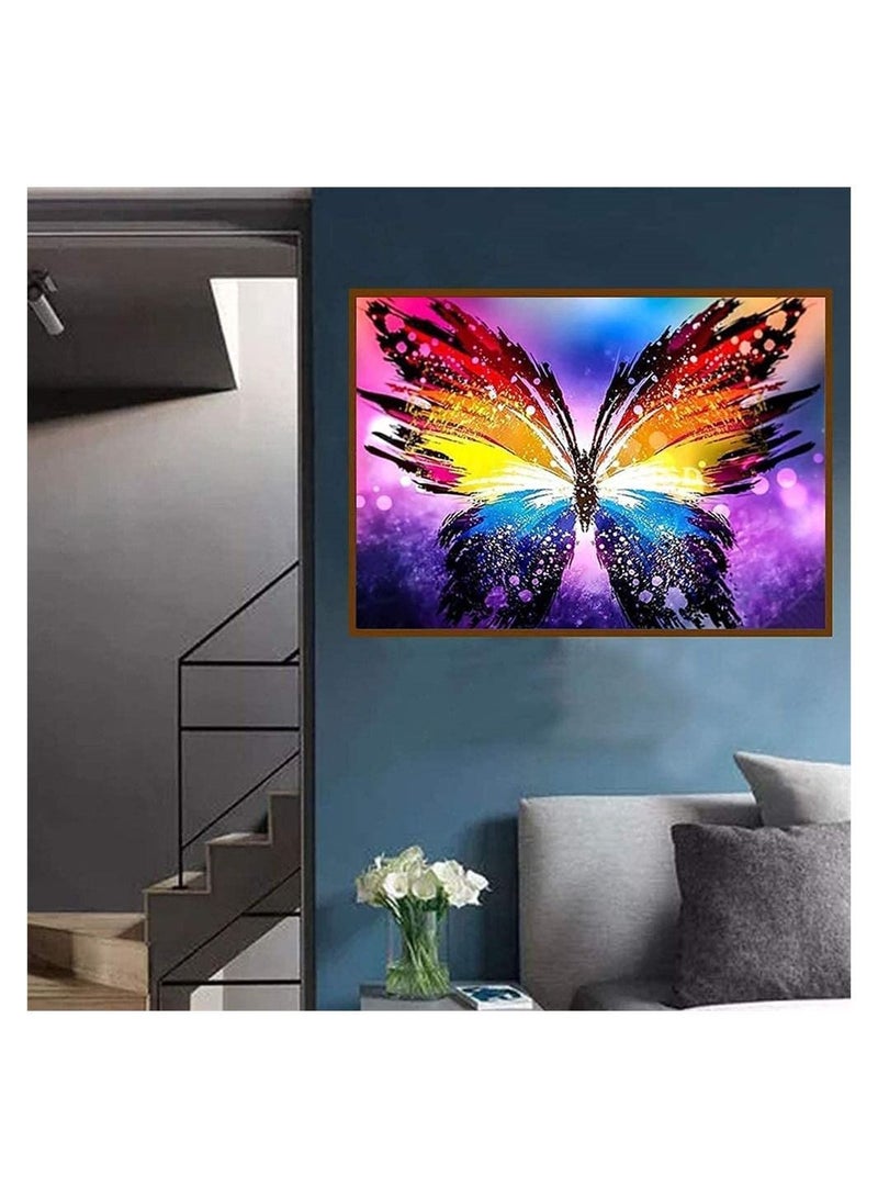 Y&D DIY 5D Diamond Painting Butterfly Pattern 11.8*15.7 Inch - Image 2