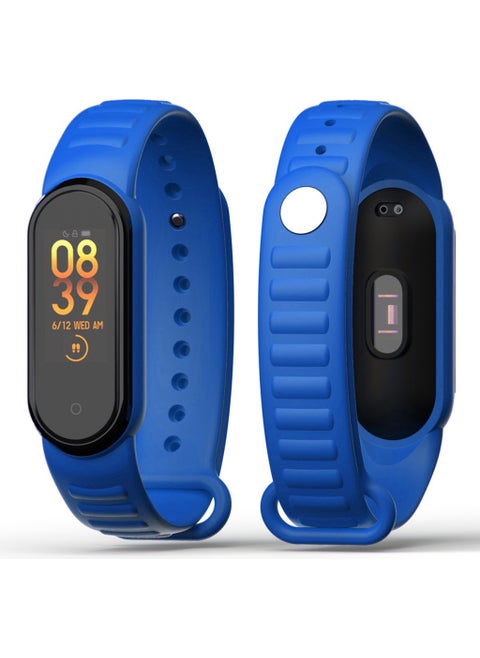 Xiaomi Mi Band 5/6 Compatible Loop Patterned Silicone Band