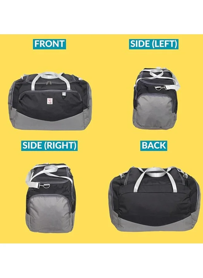 Reflection REFLECTION Lightweight High Quality Travel Duffle Bag BLACK 51CM