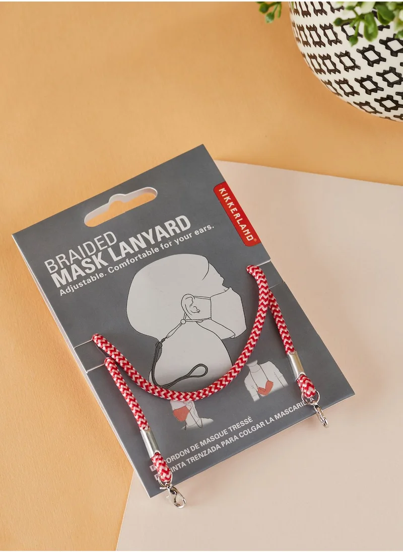 KIKKERLAND Braided Red Mask Chain