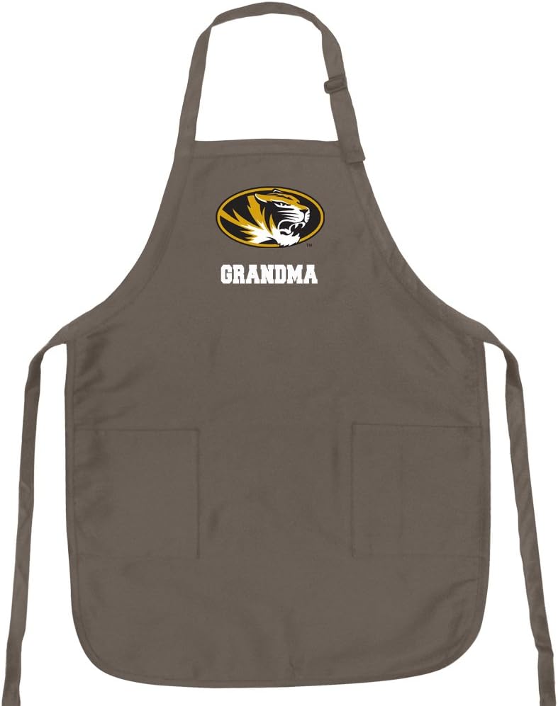 University of Missouri Aprons Official Mizzou Logo Apron w/Pockets Grilling Gift Him Her Men or Women