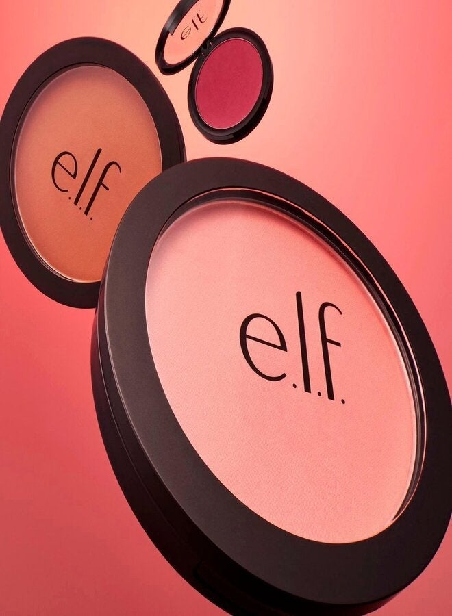 elf e.l.f. Primer-Infused Matte Blush – Long-Lasting Buildable Powder Blush, Soft Matte Finish, Lightweight & Blendable, Vegan, 10 g / 0.35 oz - Image 4
