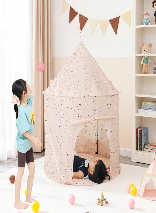LimitlessFunN Pop Up Kids Play Tent | Children Indoor Castle Playhouse for Toddlers, Boys & Girls, Age 3-10 |, 41" x53" - Image 4