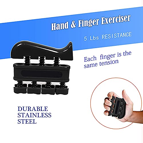 Bodylastics Hand Grip Strengthener Set Fingers, Wrist, Forearm 10 to 40 kgs Adjustable Resistance Exercising Body Workout, Plastic - Image 3