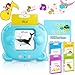 AHJ German English Talking Flash Cards for Toddler Learning Montessori Toys with 224 Sight Words Speech Therapy Toys Childrens Sensory Preschool Learning Educational Birthday - Image 2
