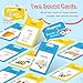 AHJ German English Talking Flash Cards for Toddler Learning Montessori Toys with 224 Sight Words Speech Therapy Toys Childrens Sensory Preschool Learning Educational Birthday - Image 4
