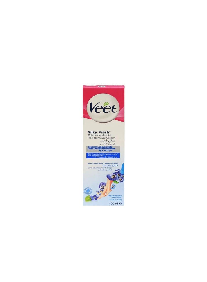 Veet Hair Removal cream for sensitive skin 100g - Image 1