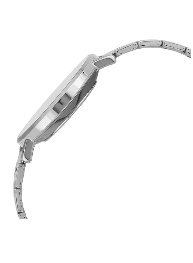 كاسيو ساعات التشكيلة العامة للرجال "حزام من الفولاذ المقاوم للصدأ ، سوار فضي ثلاثي المشبك - Image 2