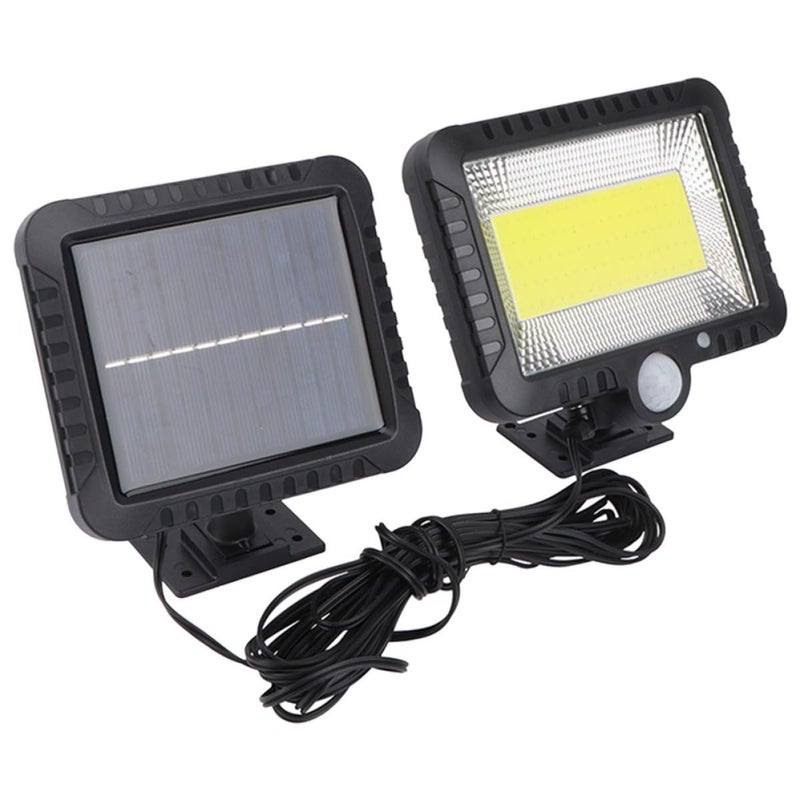 2pcs Solar Motion Sensor Light 100 LED Waterproof Outdoor Wall Lamp For Garden Yard Patio - Image 2
