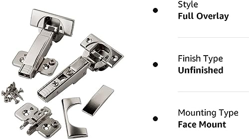 Blum مفصلات بلا إطار بلوم 110 درجة مع إغلاق ناعم BLUMotion، زوج - Image 4