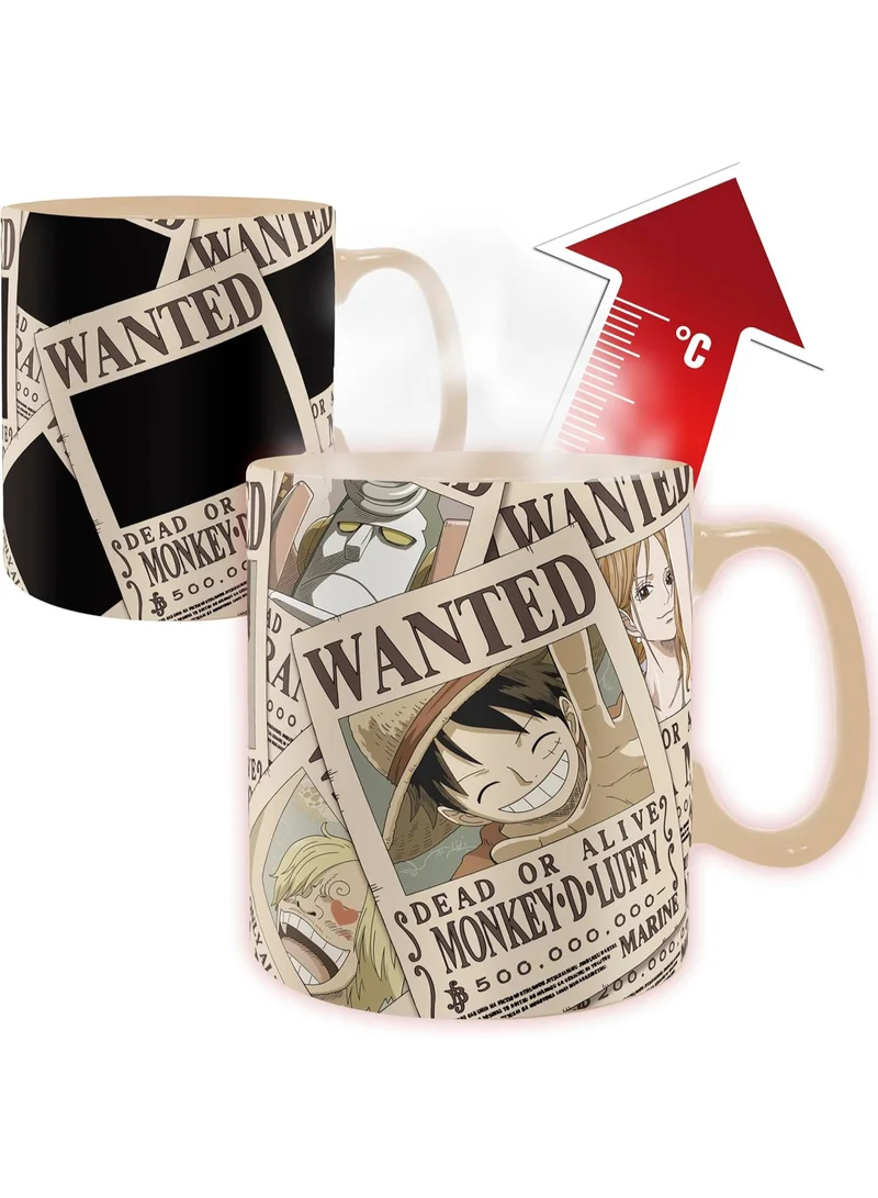 ABYstyle Heat Change Mug  –  OnePiece: Wanted Poster  –  460 mL