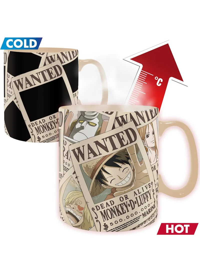 ABYstyle Heat Change Mug  –  OnePiece: Wanted Poster  –  460 mL