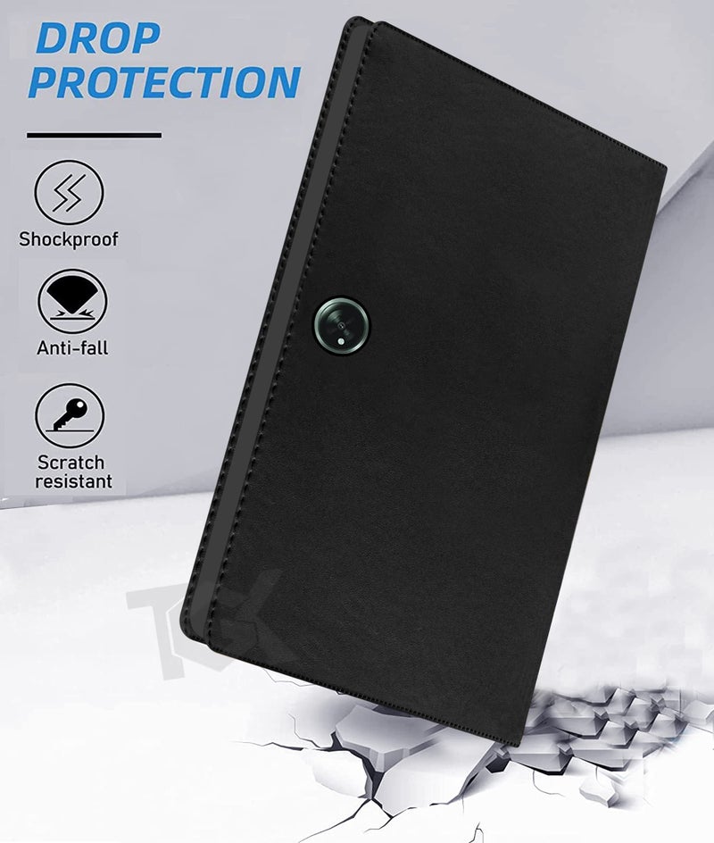 TGK Leather Flip Stand Case Cover for OnePlus Pad Go 11.35 inch (Black) - Image 5