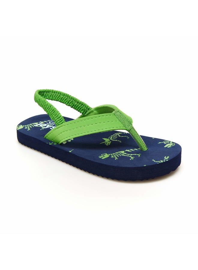 Simple Joys by Carter's Boy's Archer Kaia Aqua Set Sandal, Navy/Grey, Numeric_7 Toddler - Image 2