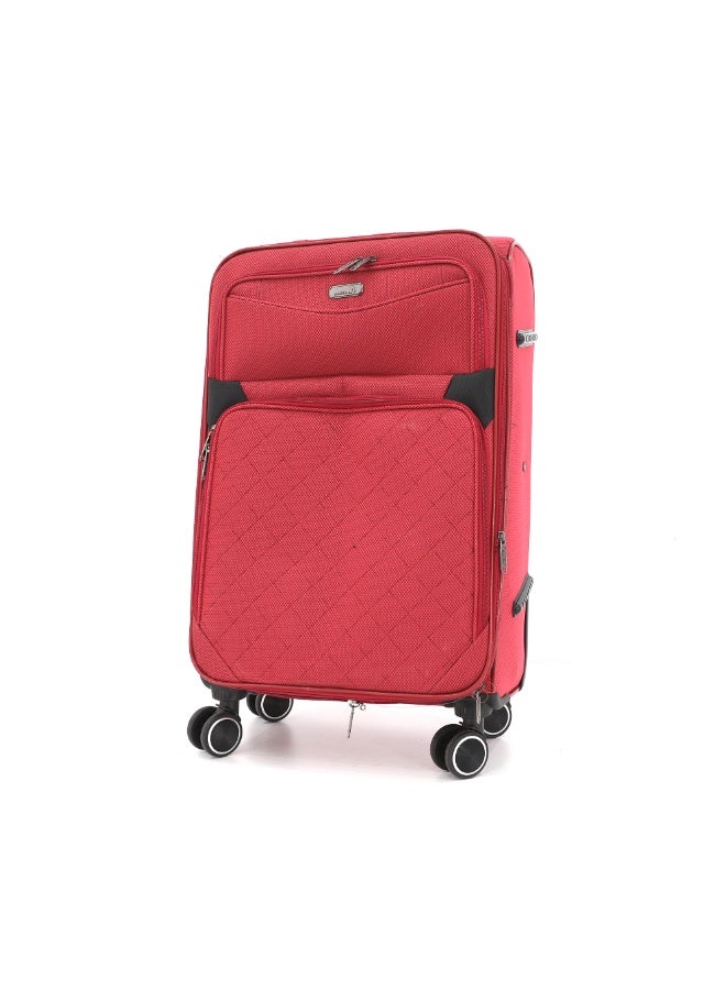 MELIFE 4 Piece Soft Luggage Set | 20", 24", 28", 32" | Lightweight Travel Trolley Bags | 360° Spinner Wheels - Image 2