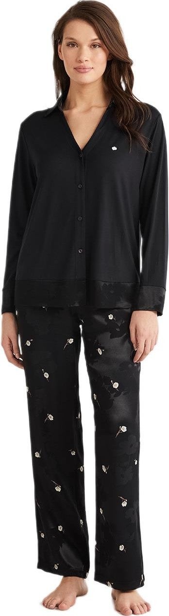 Penye Mood Women's Black Pajama Set 9714  - Image 1