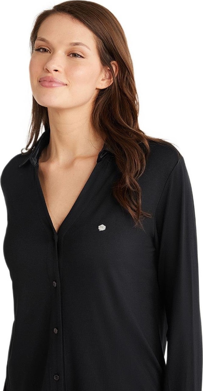 Penye Mood Women's Black Pajama Set 9714  - Image 2