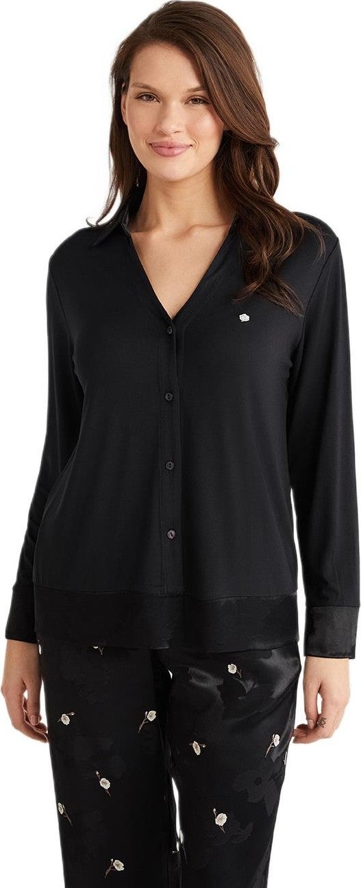 Penye Mood Women's Black Pajama Set 9714  - Image 5