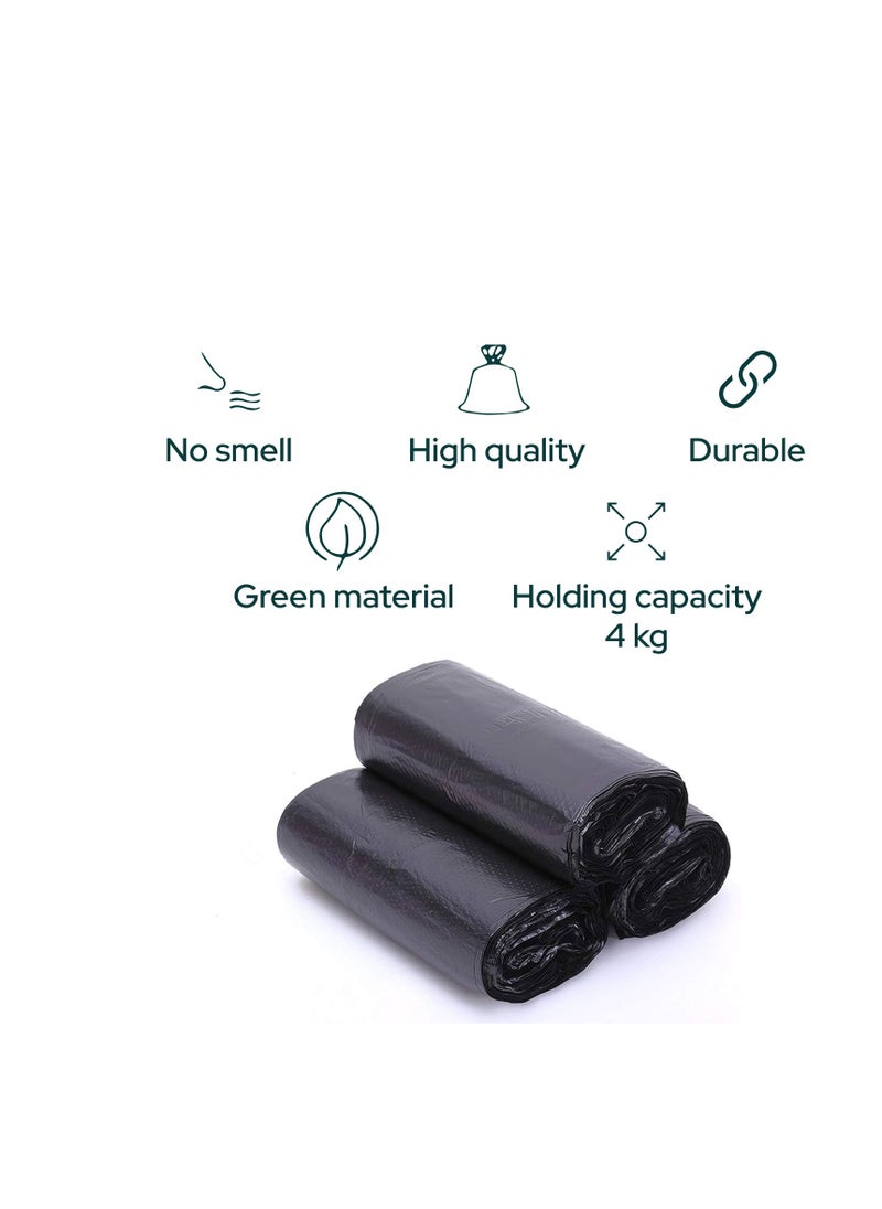 Nure Nure- Bio-Degradable Purity In Disposal Garbage Bag,60 Gallons,10 Pcs, 90cmx110cm,Pack of 2  - Image 3