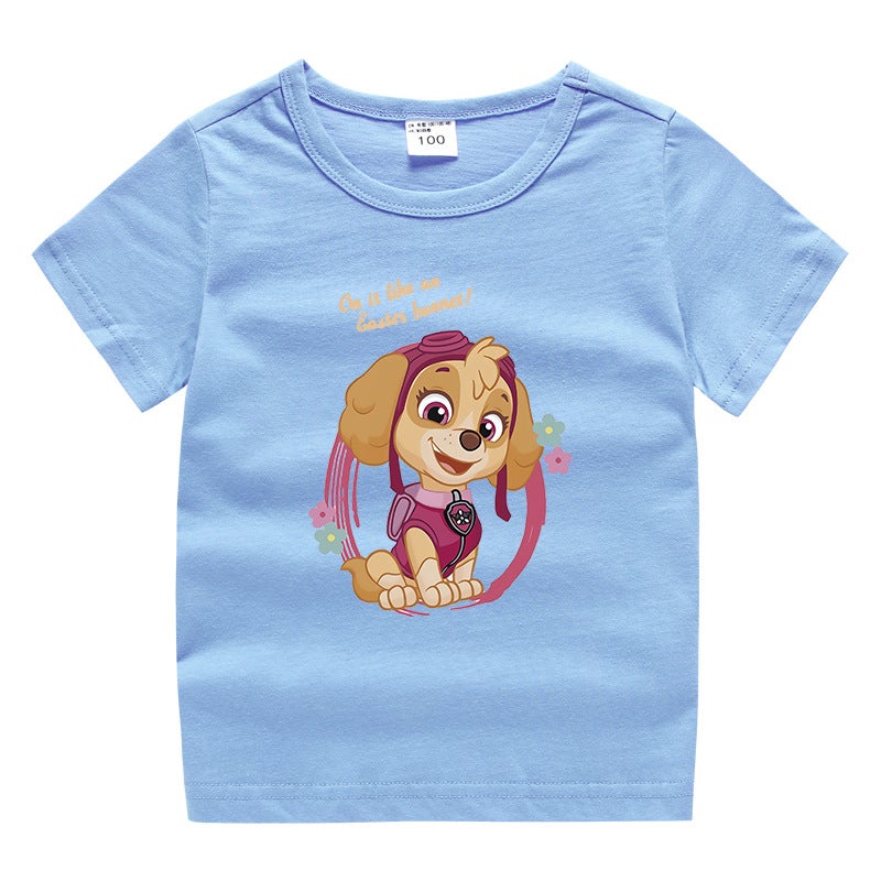 2023 New Children'S Clothing Children'S Summer Short-Sleeved T-Shirt Boys And Girls Cotton Bottoming Shirt Baby Half-Sleeved T-Shirt Children'S Top - Image 2