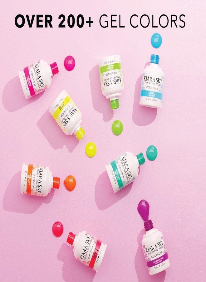 KIARA SKY Gel Polish | Soak-Off All In One 0.5 fl oz | G5010 Wifey Material (Mauve Pink Shade) - Image 4