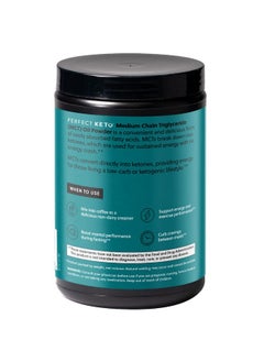 Perfect Keto Mct Oil C8 Powder Coconut Medium Chain Triglycerides For Pure Clean Energy Ketogenic Non Dairy Coffee Creamer Bulk Supplement Helps Boost Ketones Vanilla  - Image 3