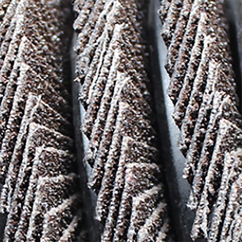 SI FANG 320 Grit Flap Discs 4 1/2 Inch Aluminum Oxide 10 Pack Angle Grinder Attachment Sanding Disc Blending Grinding Finishing - Image 5
