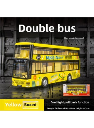 Tianying Alloy 1:36 Double-layer Bus Model Pull Back With Sound And Light Men's Toy Car Music Model Decoration Collection-Color:6016B Yellow Window Box - pzsku/Z5CEB9C4EFBD26DC489D0Z/45/1745978208/f4aa49ab-a55b-43fa-9bf7-9b9c843f1e46