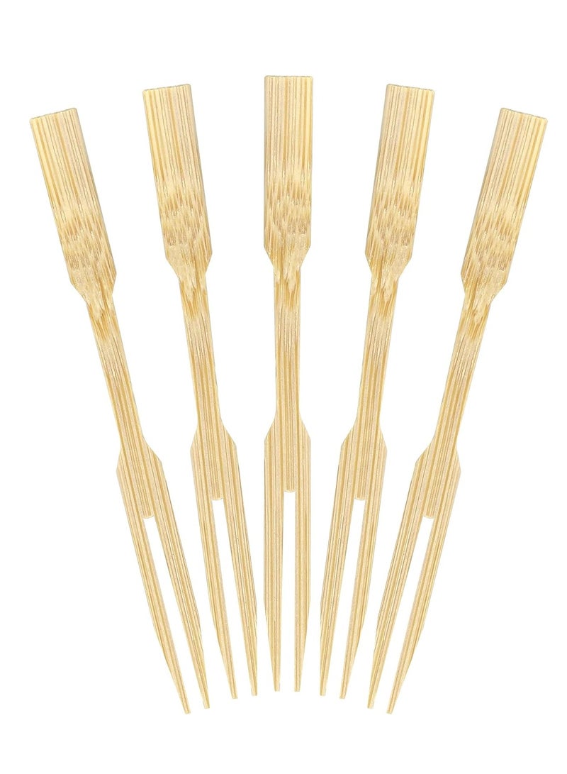 100 pcs Wood Fruit Fork - Image 1