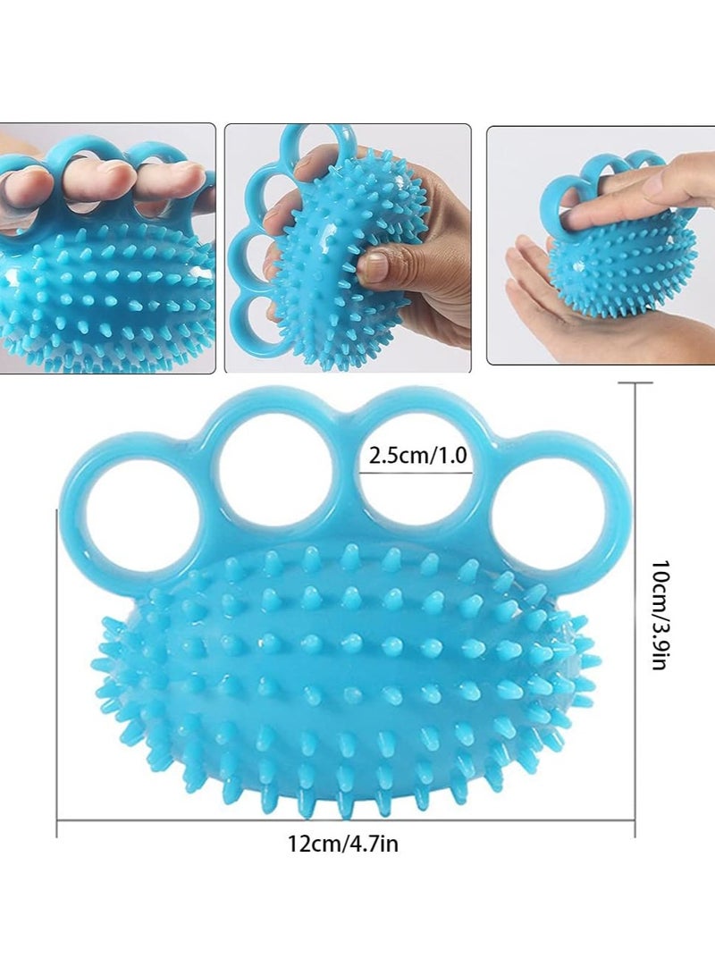 Self Care Hand Grip Strengthener Finger Exerciser Power Training Ball - Therapy Balls Stress Relief Hand Exercise Balls  - Image 4