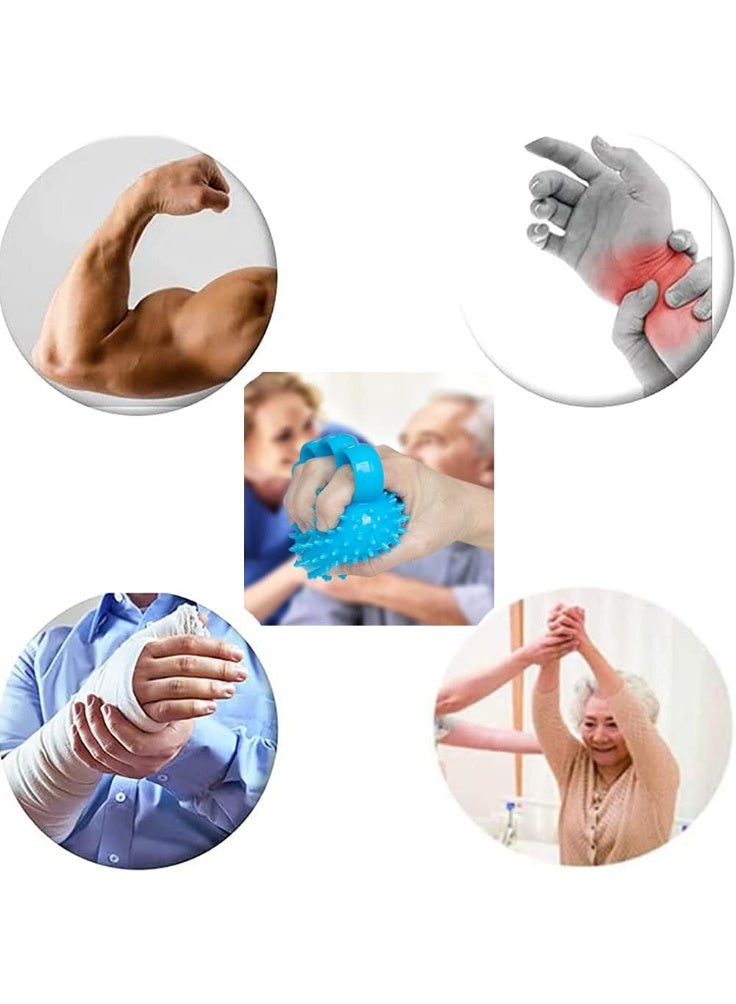 Self Care Hand Grip Strengthener Finger Exerciser Power Training Ball - Therapy Balls Stress Relief Hand Exercise Balls  - Image 5