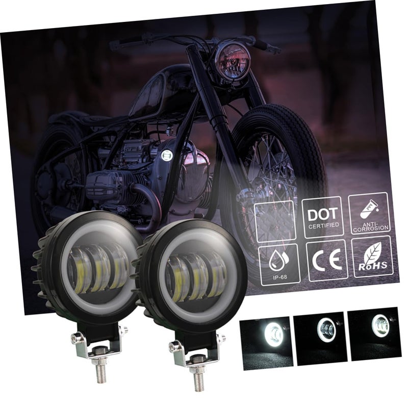 30W مصابيح LED دراجة نارية عالية السطوع منخفضة استهلاك الطاقة لطرق التضاريس الوعرة شاحنة SUV - Image 5