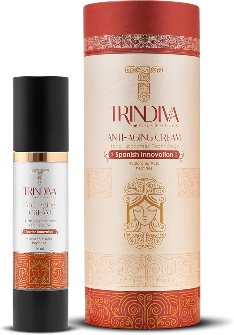 Trindiva anti-aging cream for unisex - 50 ml