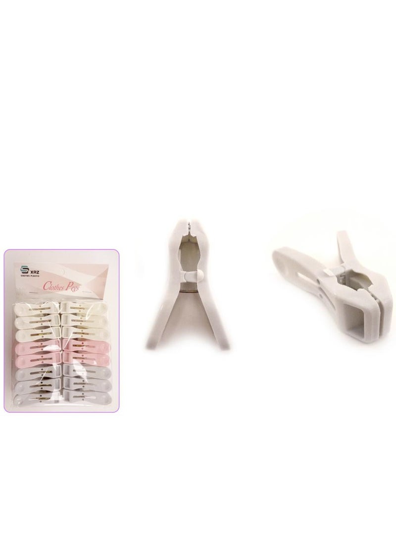 AL QADAH - Plastic Clip 16Pcs Pkt - Image 1