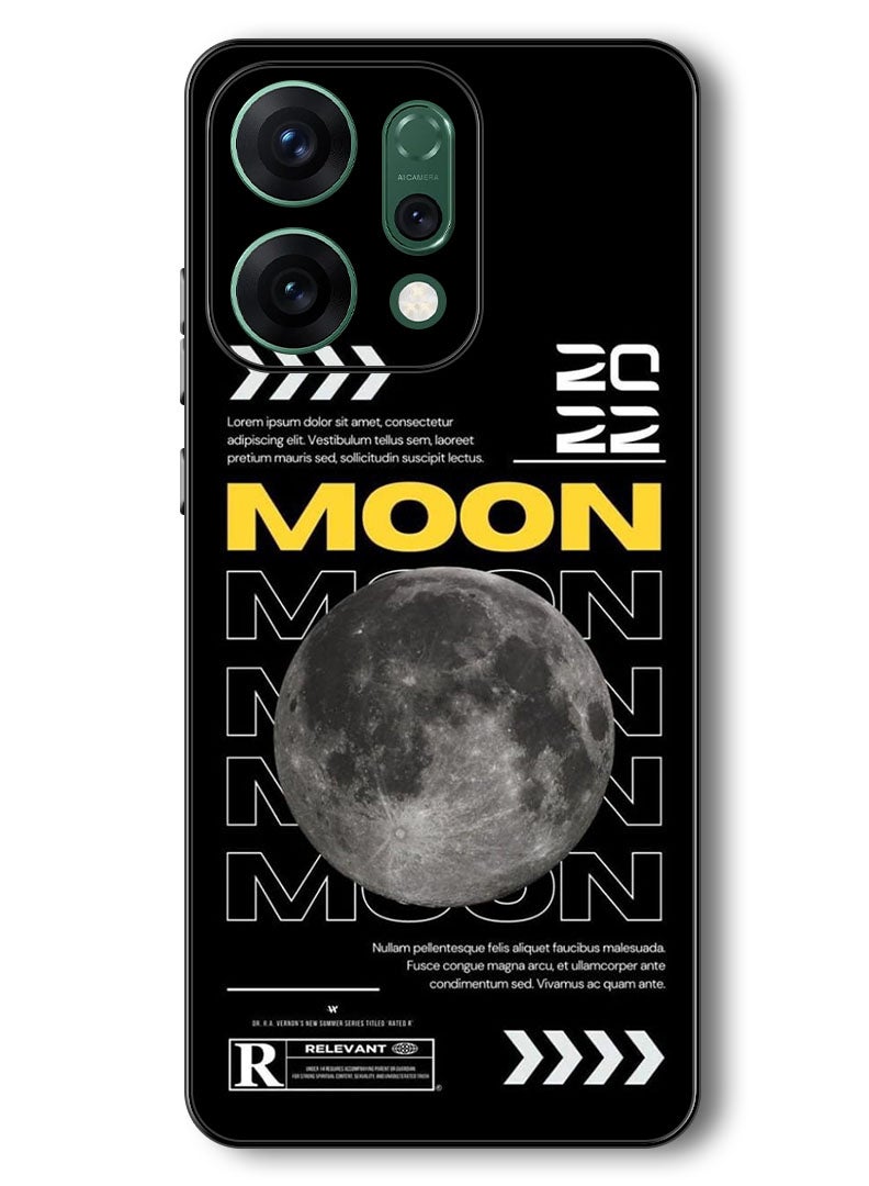 Theodor Case Compatible with Oppo Reno 14 6.59 Inch Protection Shockproof Bumper Cover Moonn - Image 1