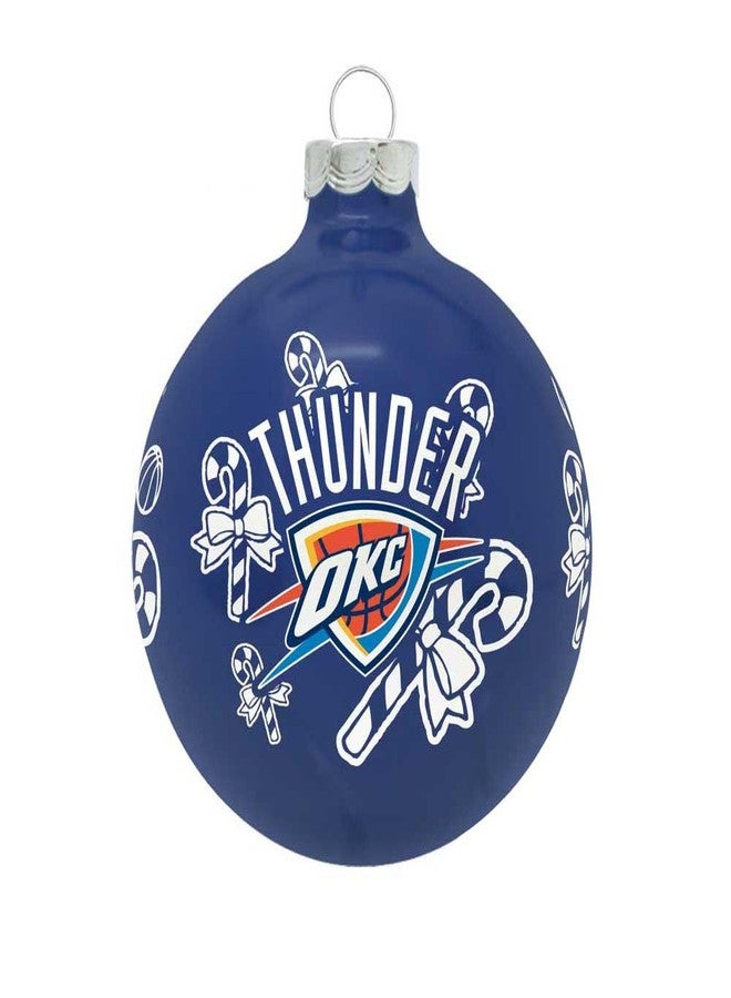 NBA Oklahoma City Thunder Traditional 2 5/8" Ornament
