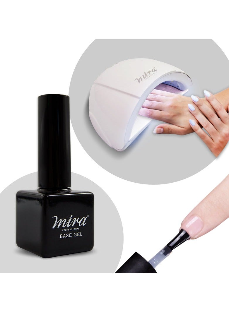 ميرا طلاء أظافر ميرا بيس كوت جل 10 مل - Image 3
