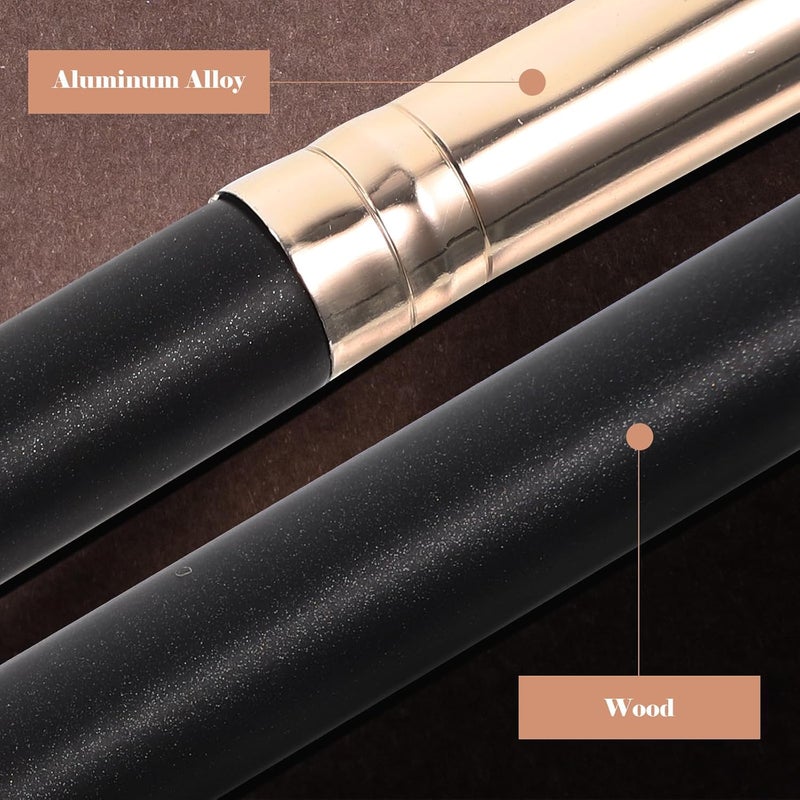 LABRIMP 4pcs Concealer Makeup Brushes with Wooden Handle, Angled Concealer and Nose Contour Brushes for Women, Skin-friendly Cosmetic Tools for Precise Foundation and Face Makeup - Image 5