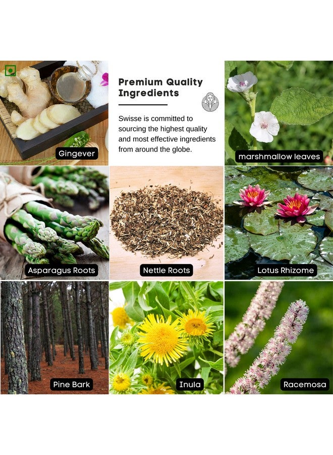 The Old Natural The Old Natural Lungs Detox for Smokers & Pollution - 19-in-1 Formula with Marshmallow Leaf, Quercetin, Nettle, Vasaka & More - Removes Tar & Mucus (Pack of 1-60 Tablets)  - Image 5